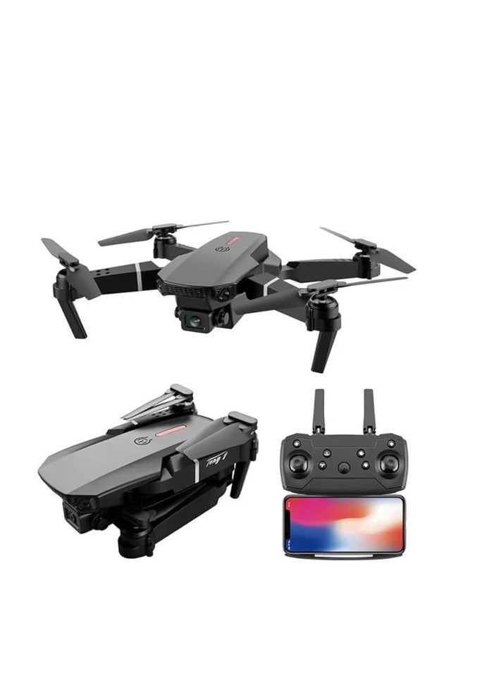E88 Pro RC Drone 4K Camera Rotation HD…