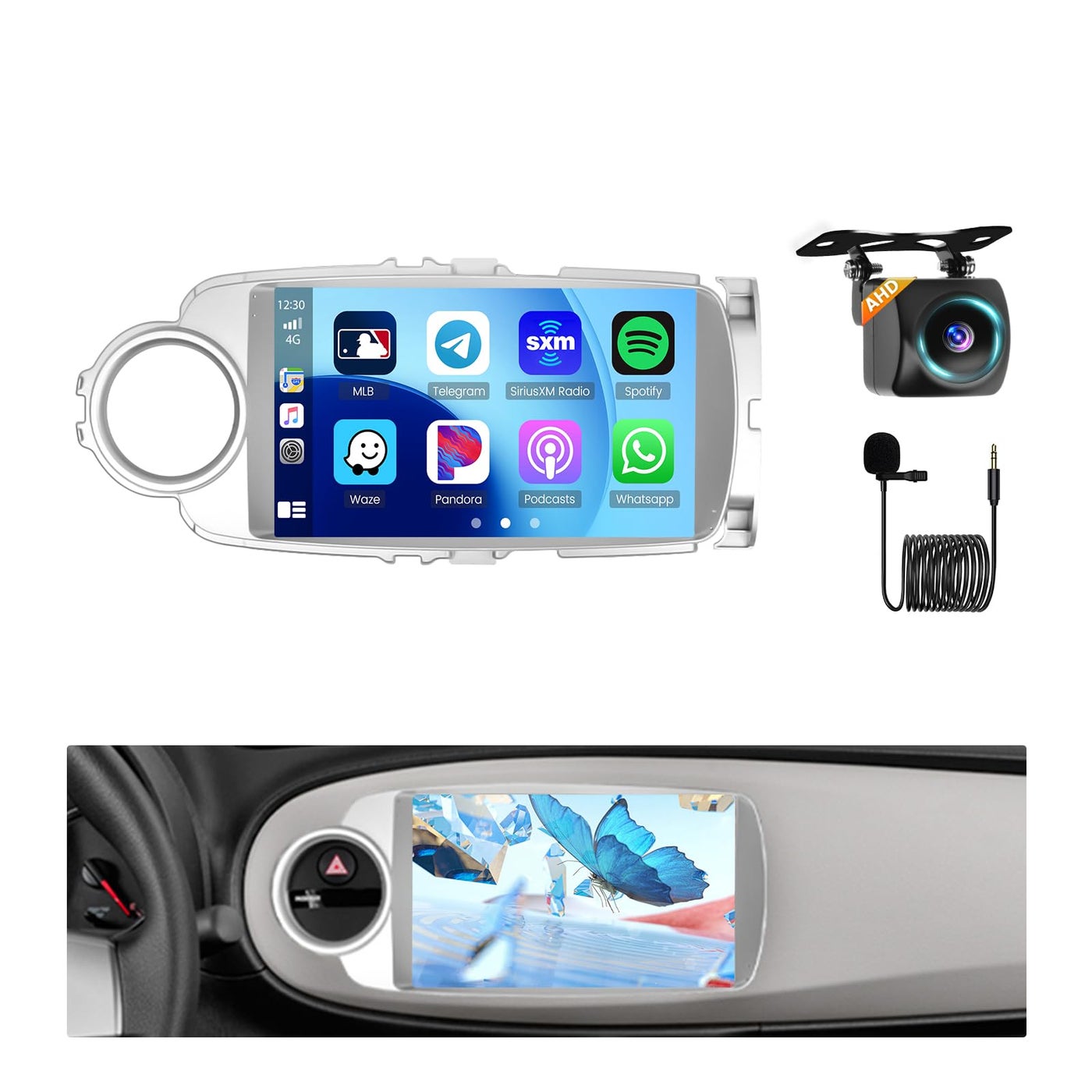 8 Core Car Radio for Toyota Yaris 2012 2013…