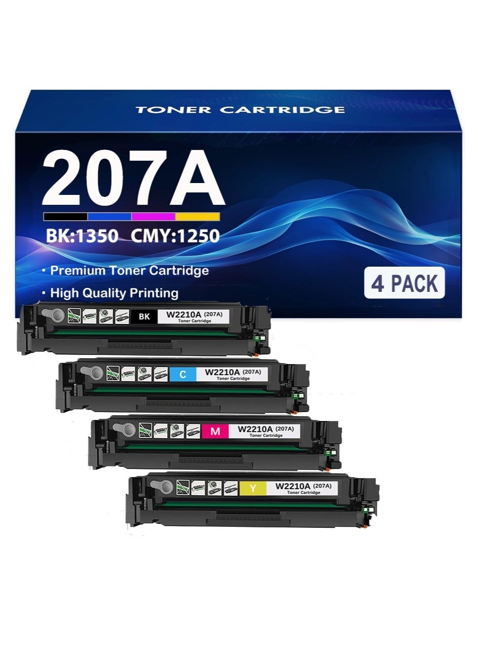 Original Quality 207A (SET) Toner Cartridge Replacement…
