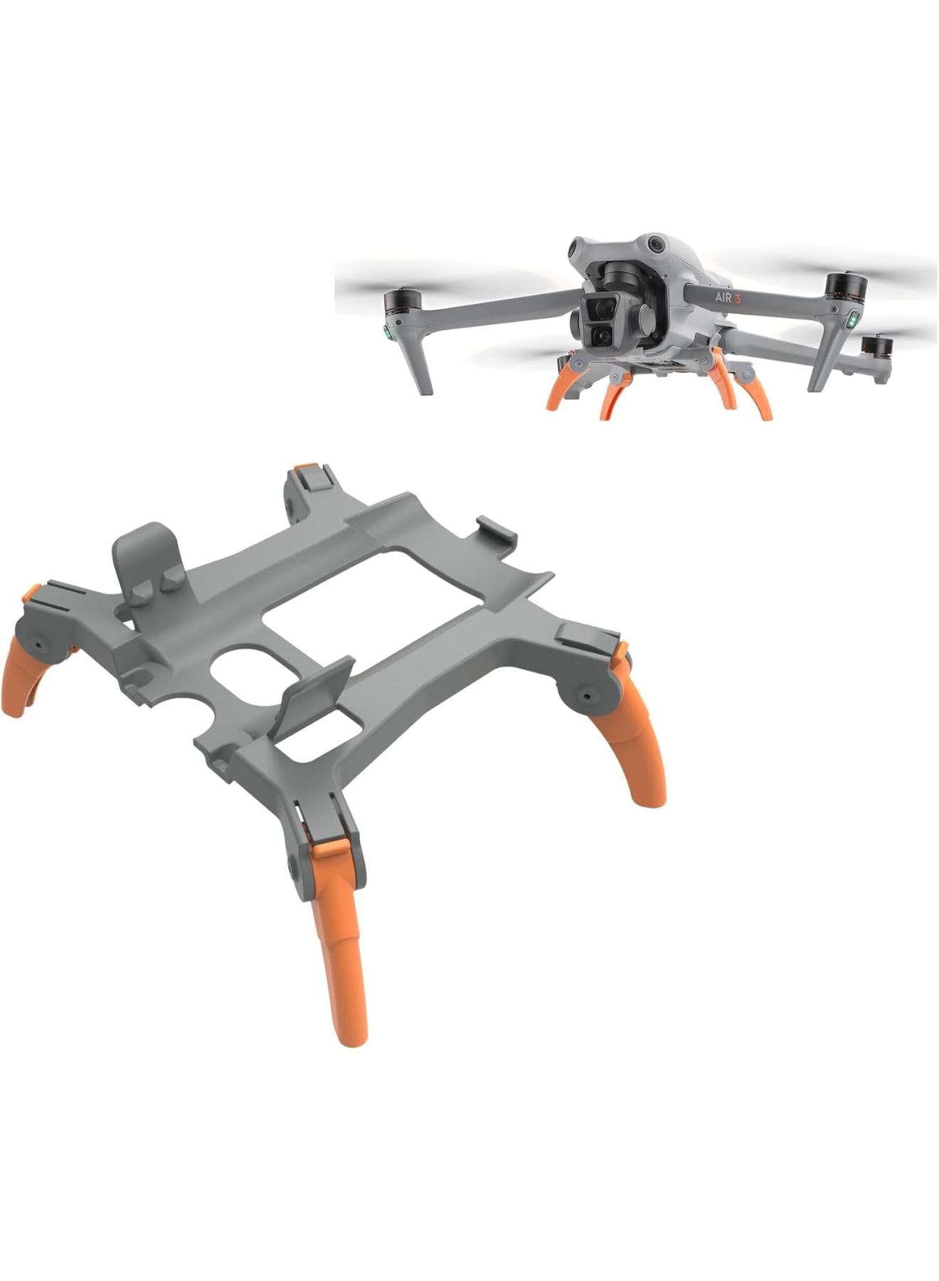 Compare Landing Gear for DJI Air 3, Enhanced Stability Drone Spider Leg, Foldable Extension Kit  Effectively Heighten by 36mm at KSA Price