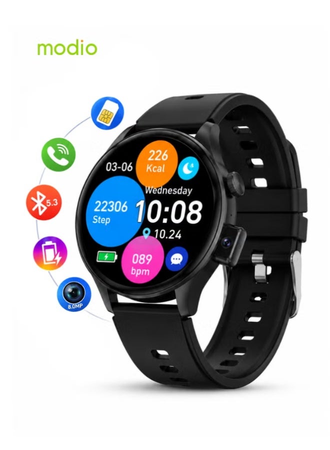 SM07 Camera Smart Watch with SIM Card Slot, 8MP…