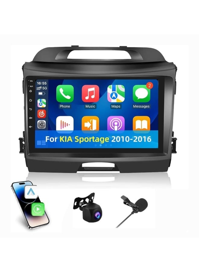 Compare Android Car Stereo For KIA Sportage 20112016 With Apple Carplay Android Auto Wireless 8GB RAM 128GB ROM WiFi DSP Radio HD Camera Included Quick Boot Touchscreen at KSA Price