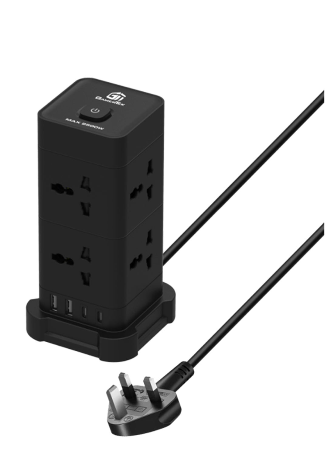 Compare Surge Protector 2500W  Black at KSA Price