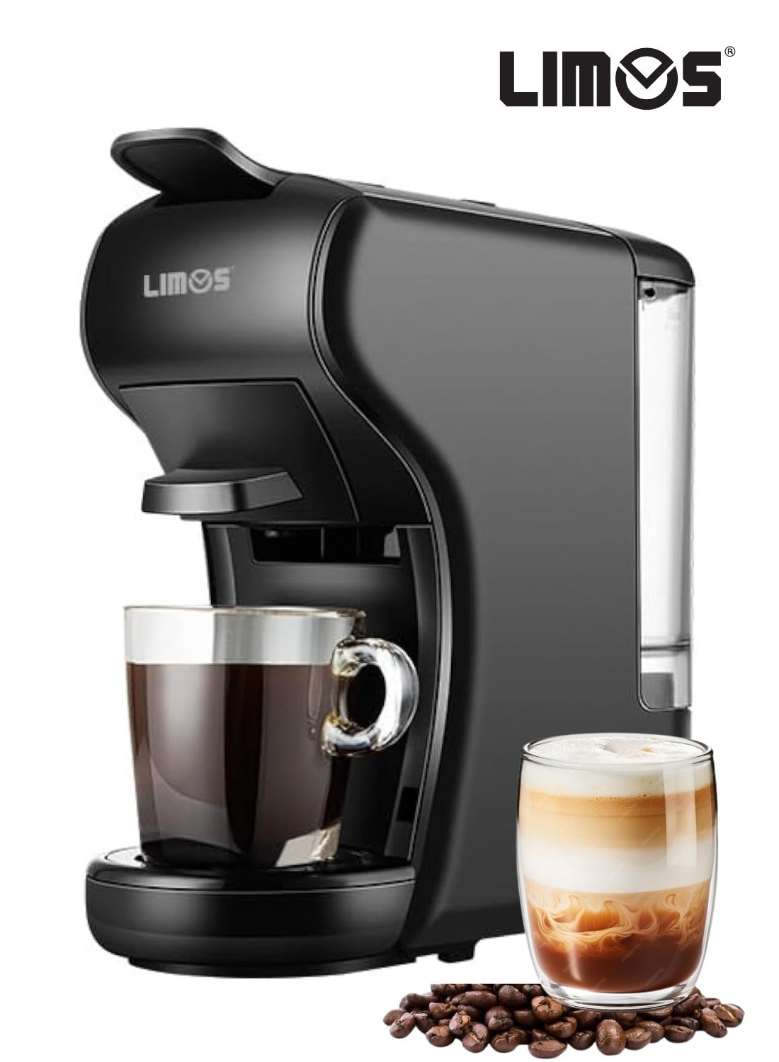 Compare 3in1 Multifunction Espresso Capsule Coffee Machine, 600ML Water Tank, 19 Bar Pressure, Auto Shut Off at KSA Price