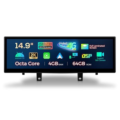 XTRONS 149 Inch Android 14 Car Stereo for…