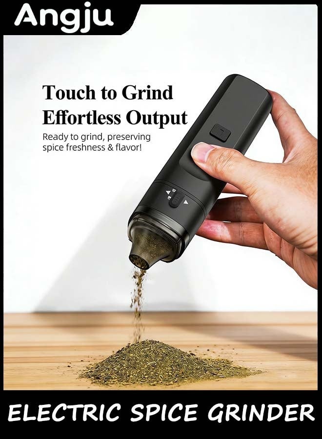 Compare Electric Spice Grinder, Automatic Small Portable Herbal Machine & Spice Mill,USB Rechargeable Grinding Up to 1.5 Gram at KSA Price