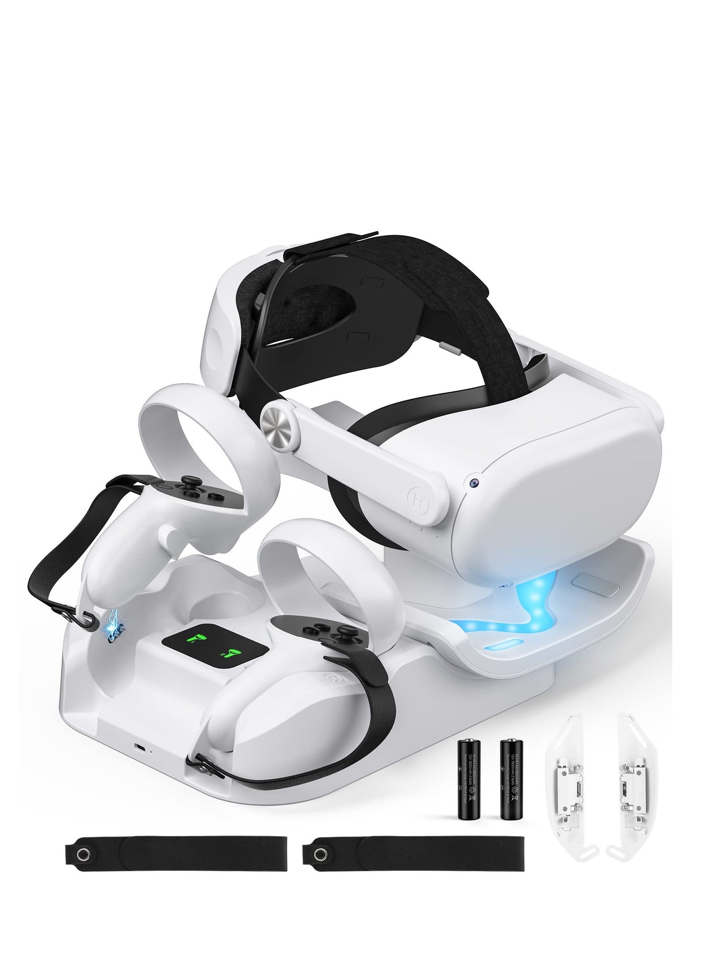 Charging Dock for Quest 2 VR Headset Charging…