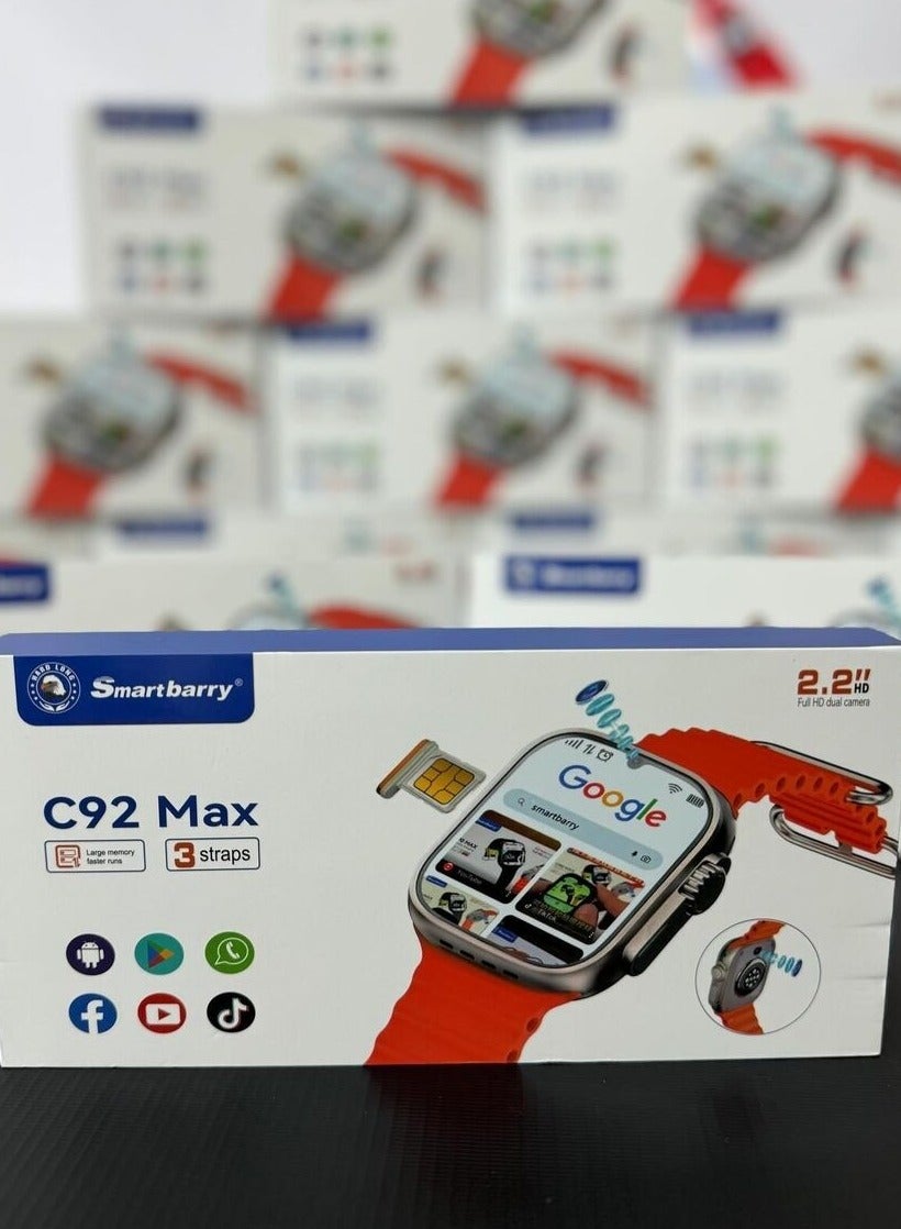 Compare Smartberry C92 Max Android Sim Smart Watch at KSA Price