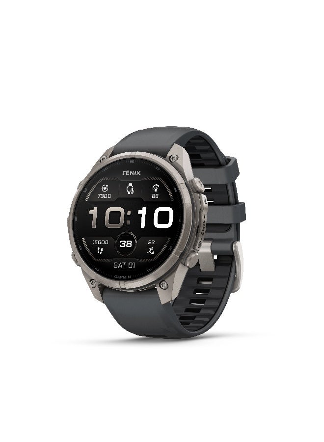 Garmin Fenix 9 Pro - 47 mm - Titanium…