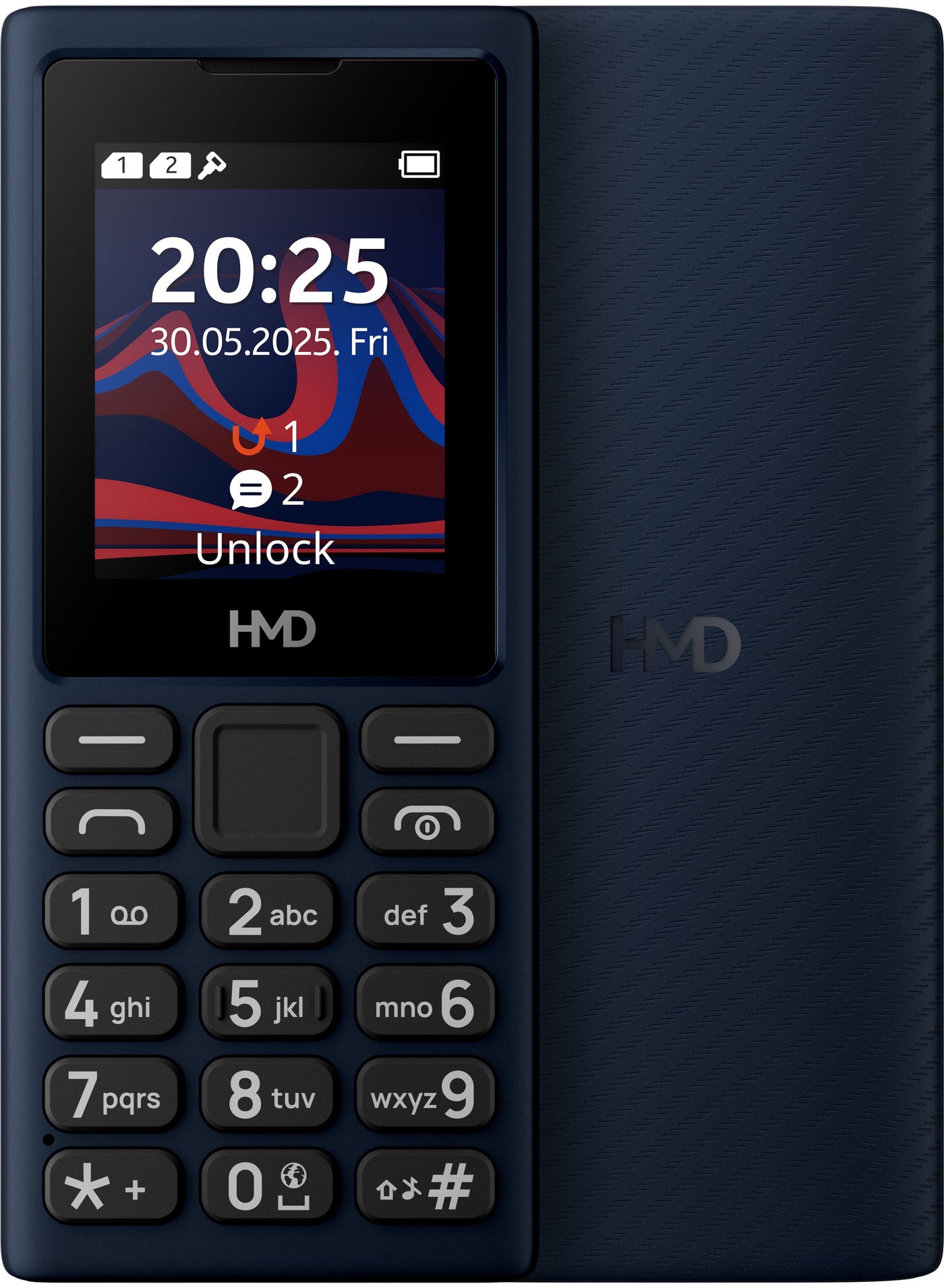 Compare 101 4G Dual SIM Feature Phone with Cloud Apps, YouTube, Facebook, USB TypeC Charging, MP3 Player, FM Radio and LongLasting 1000mAh Battery  Dark Blue at KSA Price