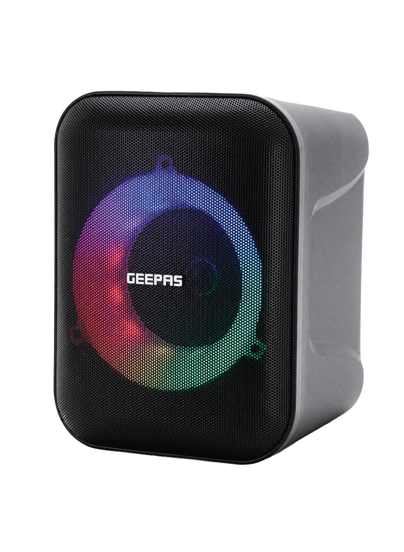 Compare Portable Wireless Speaker 10W | RMS Bluetooth 5.4 Sound System with Vibrant RGB Halo Lighting | 2000mAh Battery BTAUXUSBTF Inputs | Sleek Compact Design for Indoor & Outdoor Entertainment| GMS11206 at KSA Price
