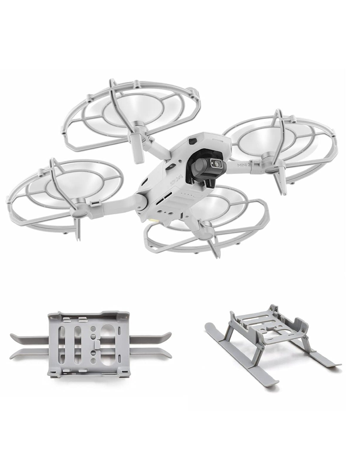 Compare Propeller Guards and Foldable Landing Gear Extension Legs for DJI Mavic Mini 2  SE, Drone Accessories Compatible with DJI Mini 2, for DJI Mini SE, for Mavic Mini Drone Cover Accessories at KSA Price