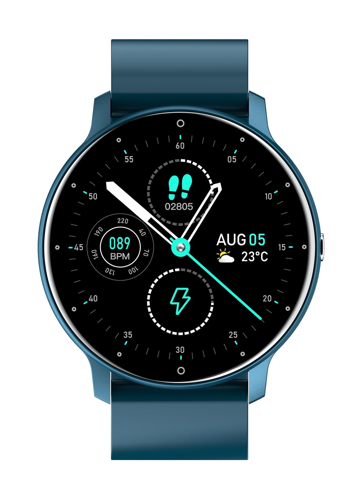 Compare xcell Classic 5GPS Smart watch Heart Rate Blood PressureOxygen Level Monitoring, Magnetic Charging Thimble, Water Resistance: IP67,7 Days Battery life, Compatibility IOSAndroid Blue at KSA Price