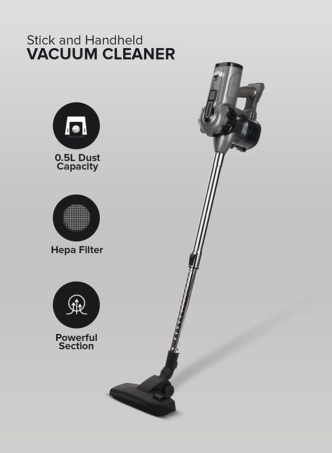 Stick and Handheld Vacuum Cleaner, Cyclonic Filtration…