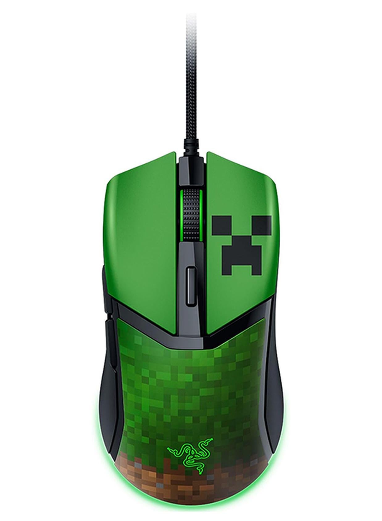 Compare Cobra Wired Gaming Mouse: 58g Lightweight, Gen3 Optical Switches, Chroma RGB Lighting Underglow, Precise 8500 DPI Optical Sensor, 100% PTFE Mouse Feet, Speedflex Cable  Minecraft Edition at KSA Price