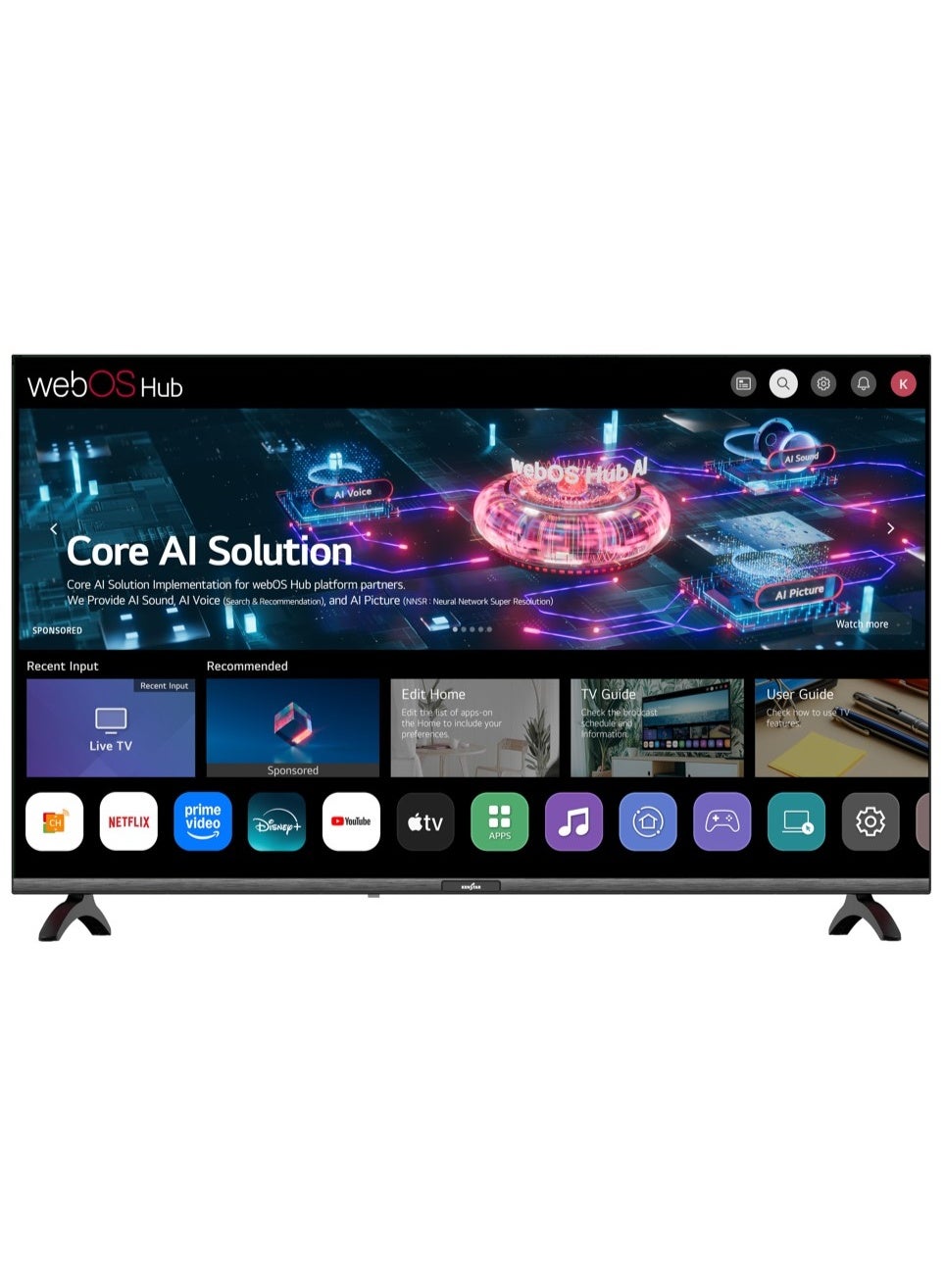 Compare KENSTAR 55 INCH SMART UHD TV WITH WEBOS at KSA Price