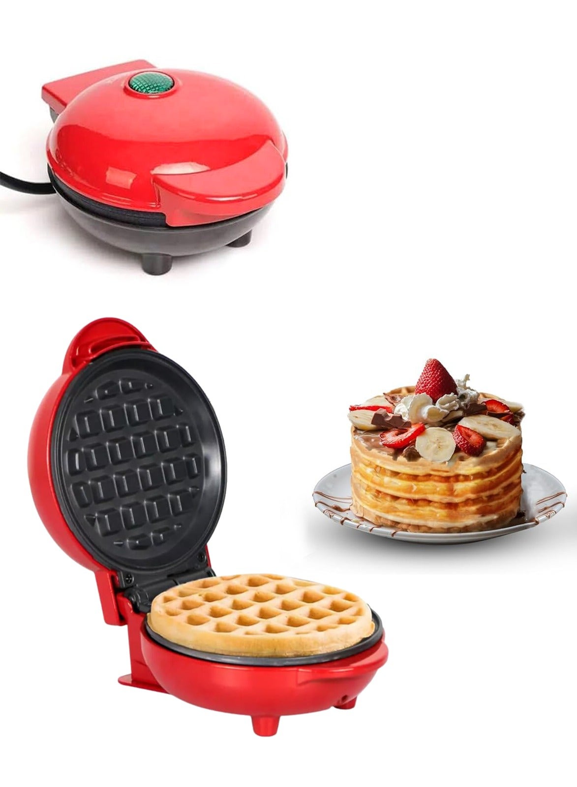 Mini Waffle Maker 4