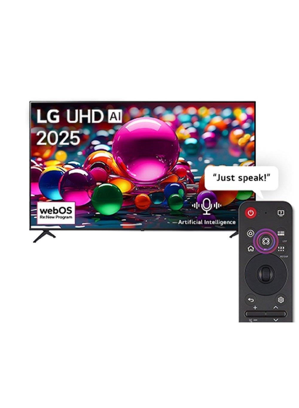 43 inch UHD 4K Smart TV Black 43UA85006LA…
