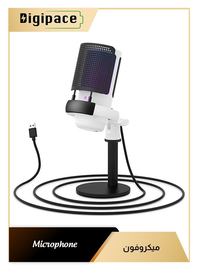 Professional Condenser USB Gaming Microphone for…