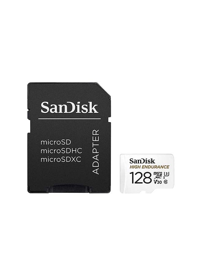 High Endurance microSDXC + SD Adapter - for…