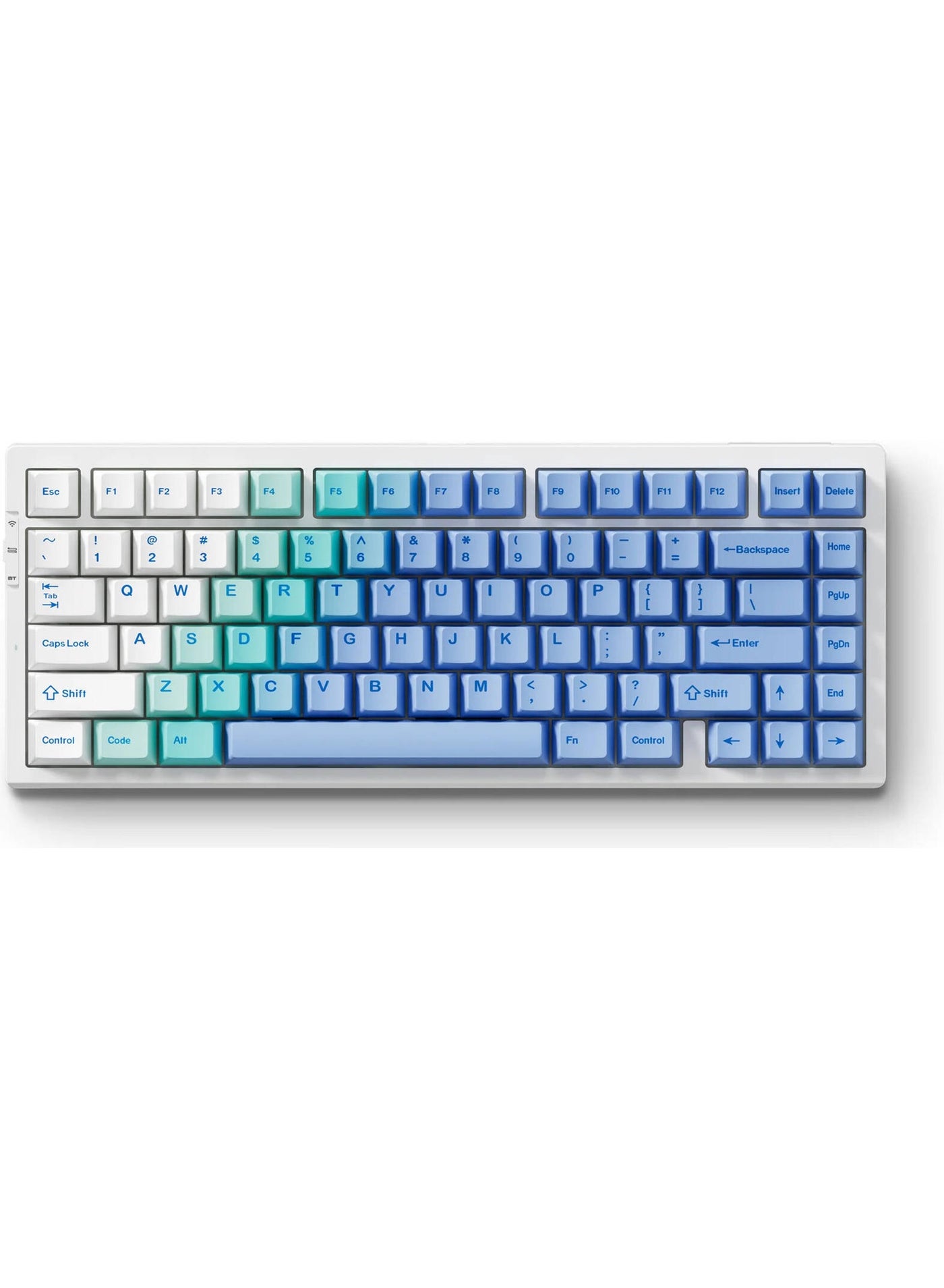 Compare G75 Pro 75% TriMode Mechanical Gaming Keyboard, Matcha Latte Switches, Gasket Mount, 2.4GHz + Bluetooth + USBC, 8000mAh, HotSwap, PBT Keycaps, RGB, Arctic Snow | G7512A at KSA Price