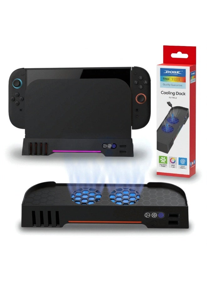 Compare DOBE Cooling Dock RGB Fans PD Charging 8 Card Slots for Switch 2 at KSA Price