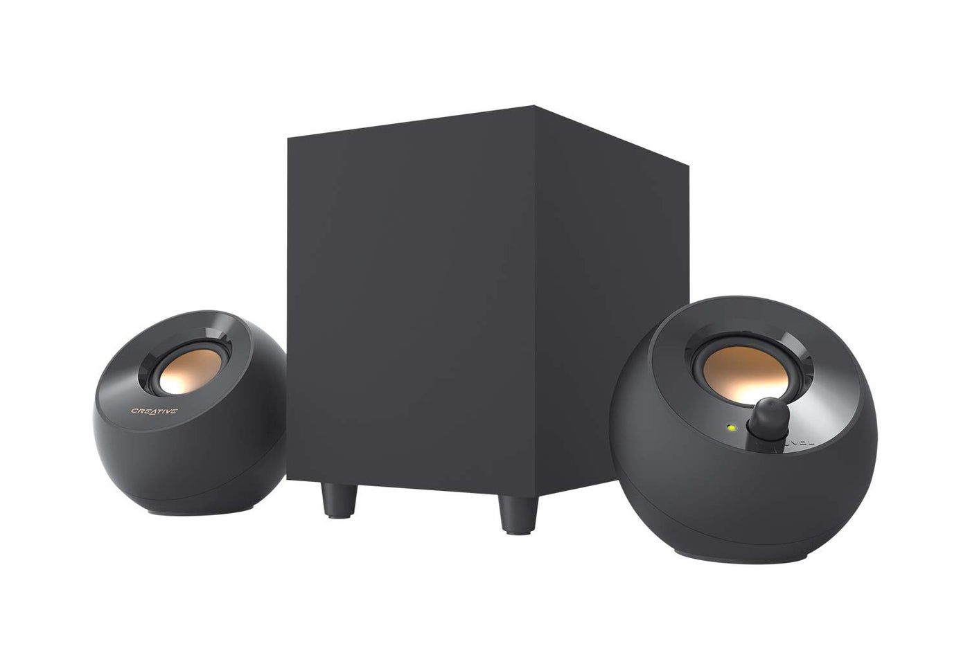 Creative Pebble Plus 2.1 USB-Powered Desktop Speakers…