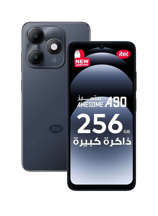 Compare A90 Dual SIM Starlit Black 3+5GB RAM 128GB 4G  Middle East Version at KSA Price