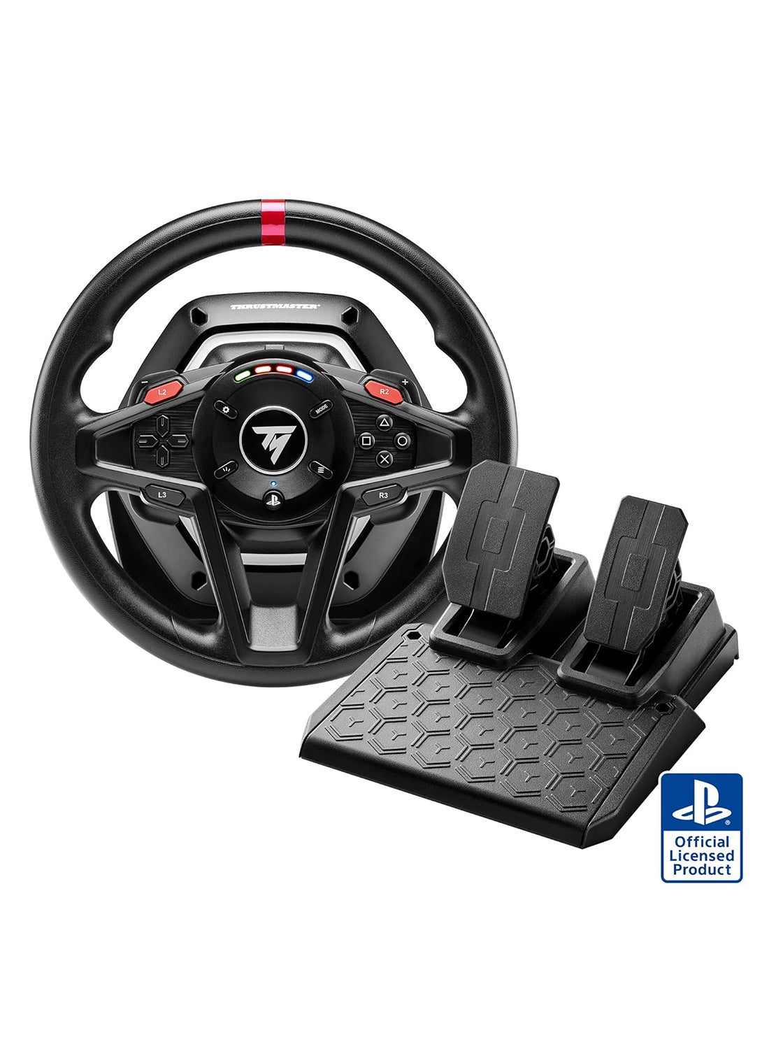 Compare T128, Force Feedback Racing Wheel with Magnetic Pedals, PlayStation 5, PlayStation 4, PC at KSA Price