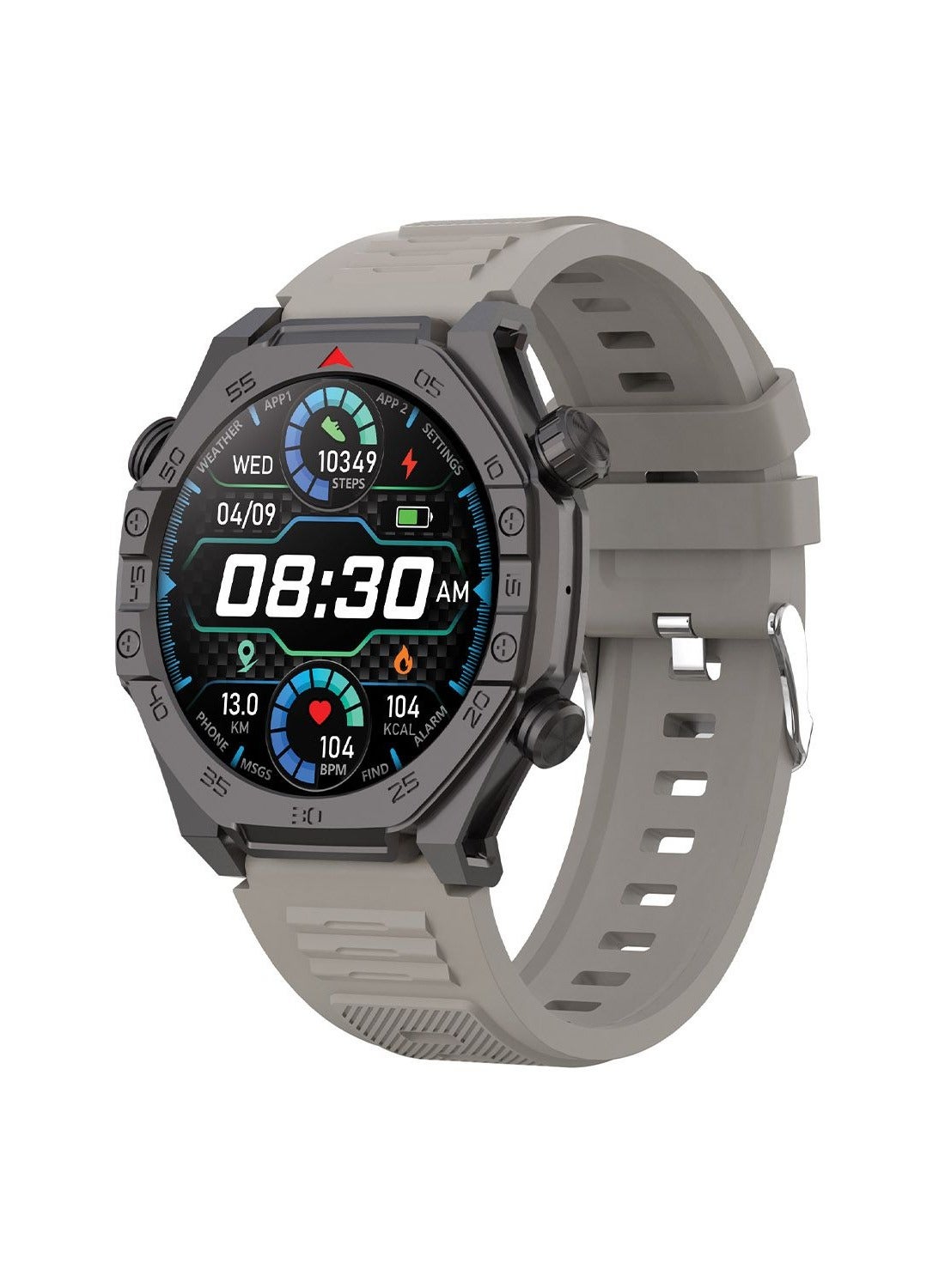 Compare Moxedo Revoltt SmartWatch for Men 1.43” Amoled Screen 100+ Watch Faces 120+ Sports Modes with Camera Control Compatible for Androis and iOS Phone  Titanium at KSA Price