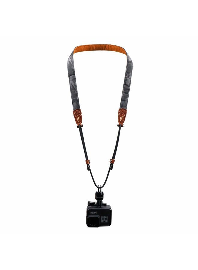 Compare RapiLock Leash Quick Release Neck Strap Black for GoPro Hero 9 8 7 6 5 4 3+ 3 2 1 Mounting Way Devices Such as SonyGaminSJ4000DJIosmo Pocket. Includes 1 Adapter, 1 Buckle Black, and 1 Strap. at KSA Price