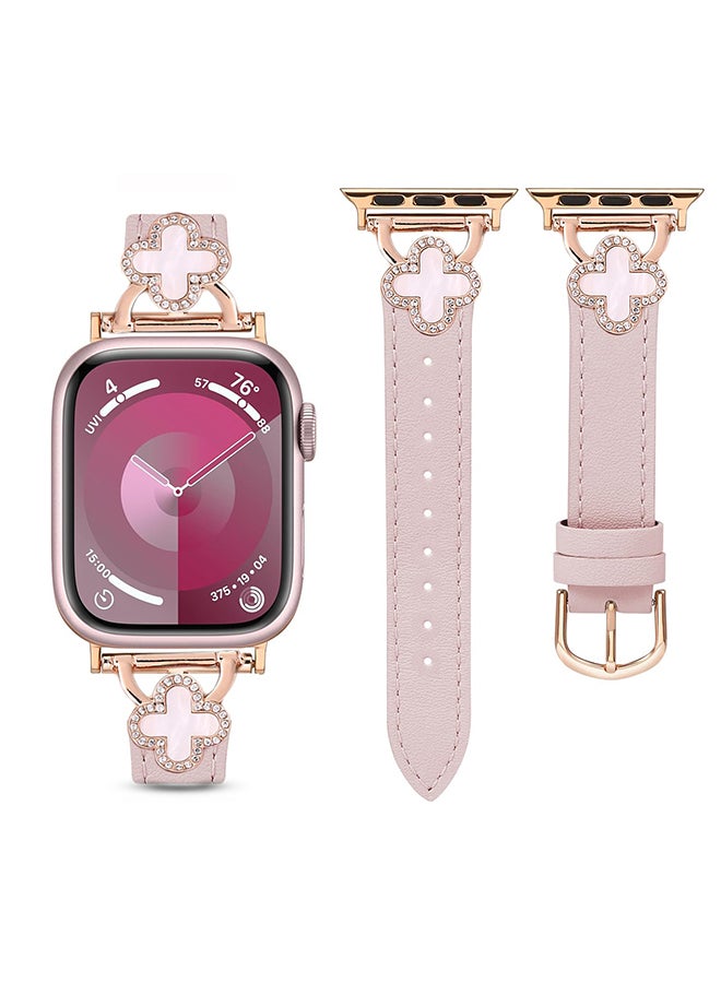 Leather Band For Apple Watch Series 10 9…