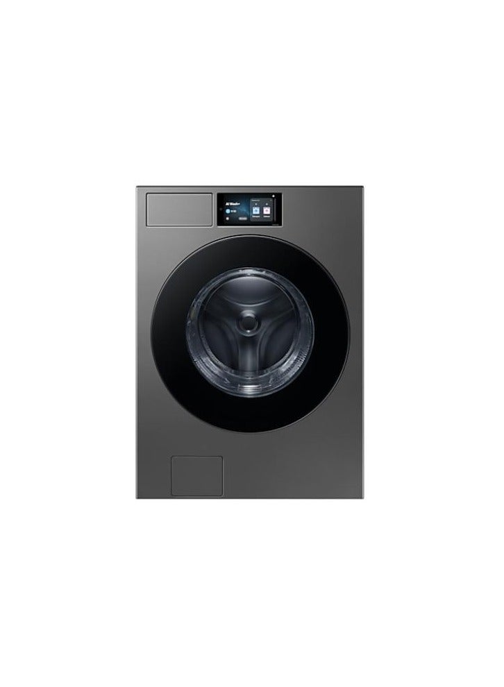 Compare 26kg Bespoke AI Laundry Washer with 7 LCD Display Intuitive control AI Home  WF90F26ADSGU, Dark Grey 26 kg WF90F26ADSGU grey at KSA Price
