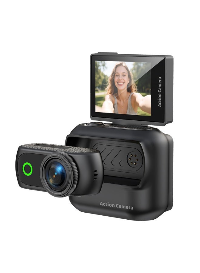 Mini 1080P HD Magnetic Action Camera with 360° Wide…