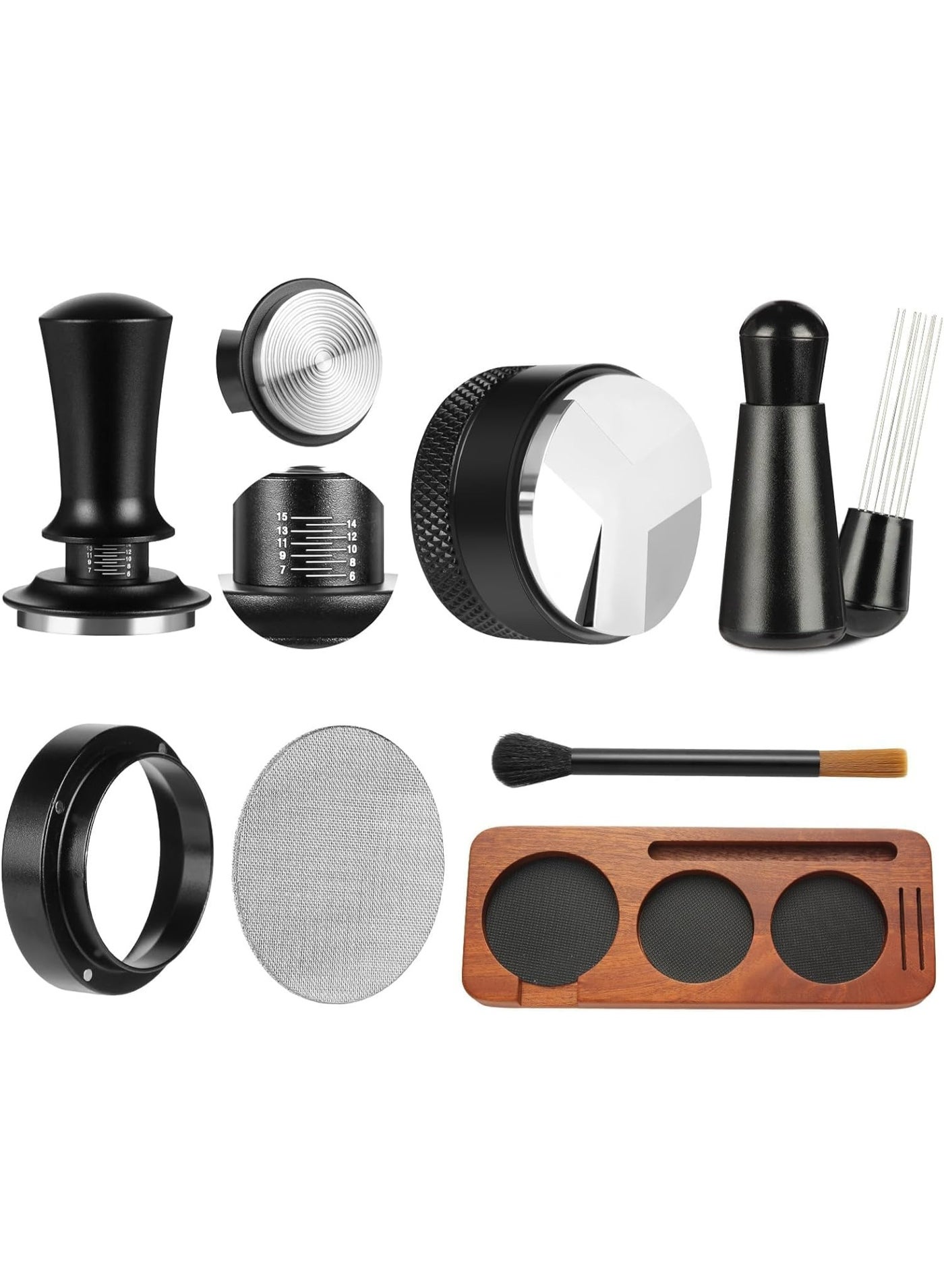 7 PCS Espresso Accessories, 51mm Coffee Presser…