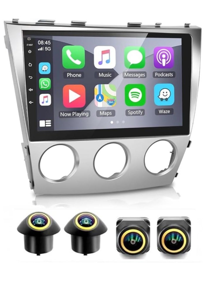 Compare Android Car Stereo for Toyota Camry 20062011 4GB RAM 64GB ROM Support Carplay, MLink WiFi BT, Radio GPS, 10 Inch IPS.QLED Touch Screen, Fast interface with 360D Camera Included at KSA Price