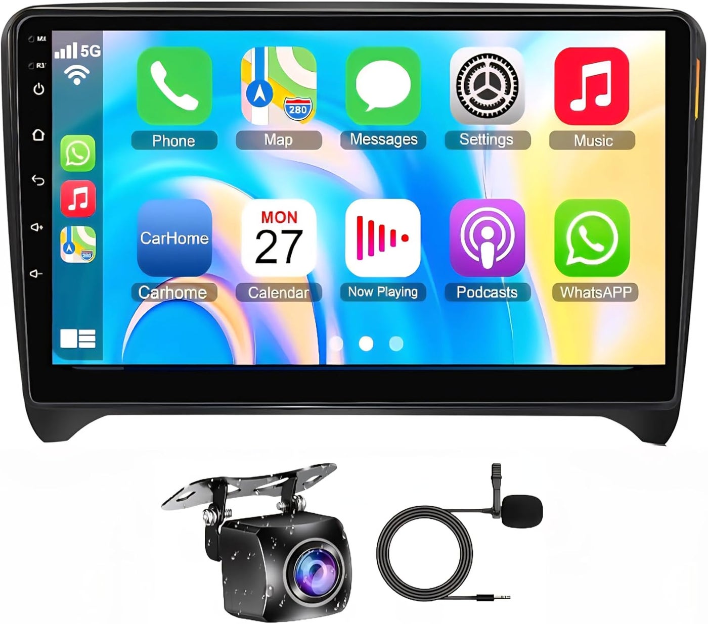 Compare Android Car Radio for Audi TT MK2 8J 20082014 with Wireless CarPlayAndroid Auto,QLED Touch Screen, GPS Navigation, BT, DSP WiFi, Split Screen AHD Camera 4GB RAM Carplay at KSA Price