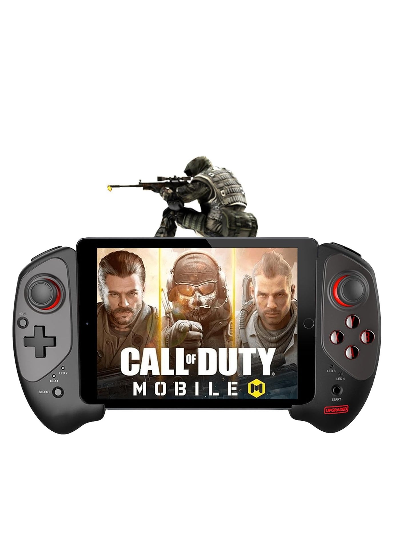 Compare Universal Gaming Controller for iPad, iPhone, Android Tablets  Compatible with COD, Steam, and More 511 inch  Enhance Your Gaming Experience! at KSA Price