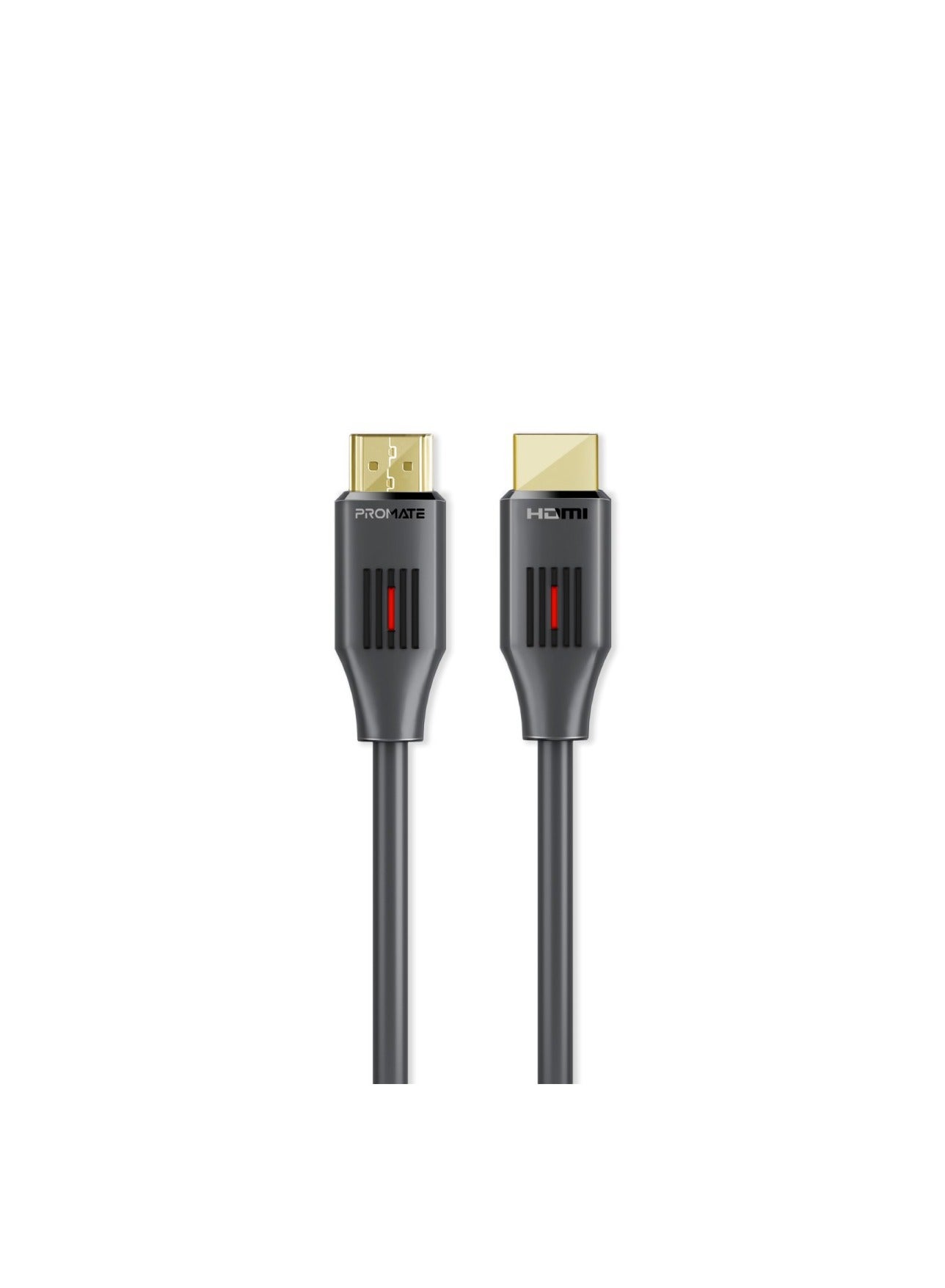 Compare HDMI 2.0 Cable, 4K@60Hz HDMI to HDMI Slim 10m Cable with 3D Video Support, 9Gbps Bandwidth, Ethernet Support and GoldPlated Connectors for Laptops, Smart TVs, Monitors, ProLink4K6010M Black at KSA Price
