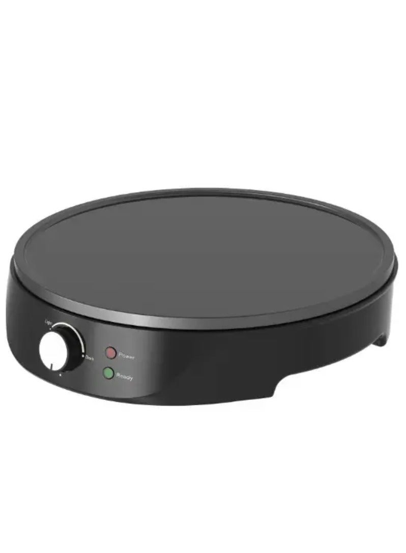Compare NonStick Pan for Dosa, Pancake, Flatbreads, Crepe Maker MultiPurpose Skillet for Grilling & Cooking, Easy Clean, Even Heat Distribution, Perfect for Breakfast & Snack 1000W at KSA Price