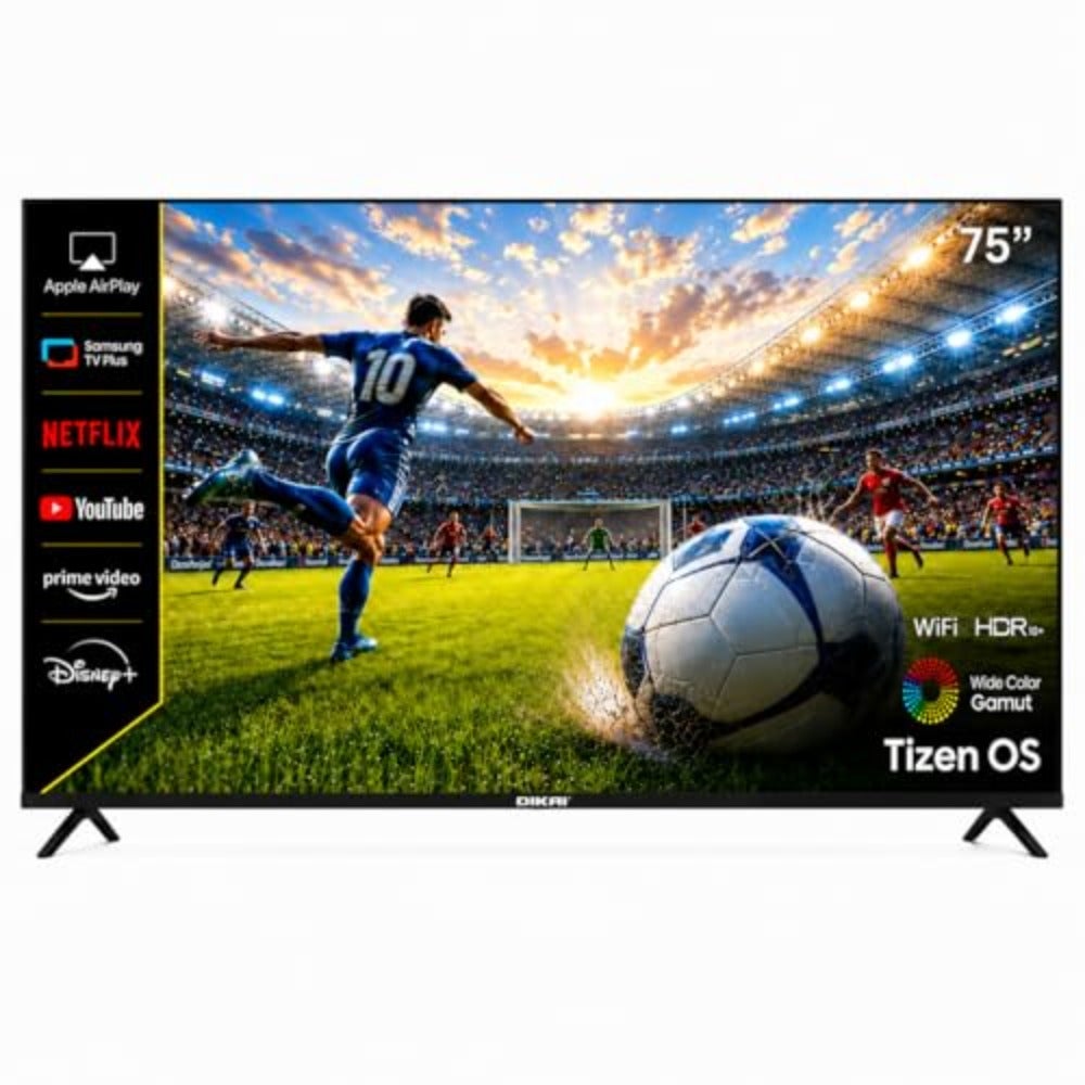 75 Inch 4K UHD Smart TV with Tizen OS…