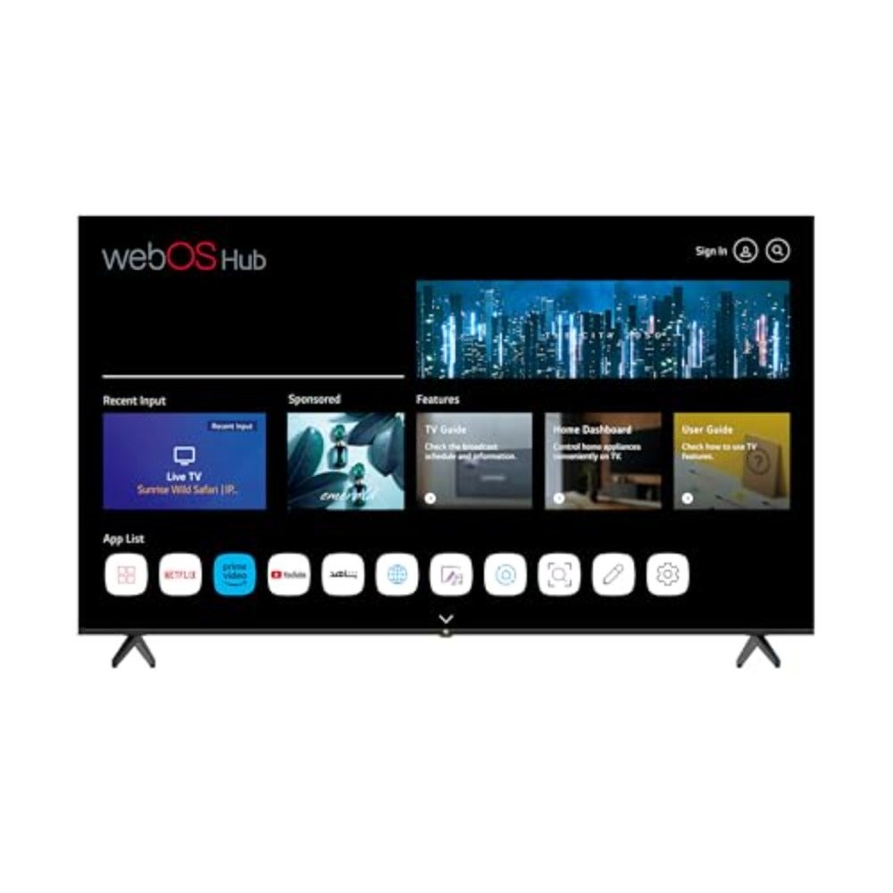 85 Inch QLED 4K UHD Smart TV WebOS Hub…