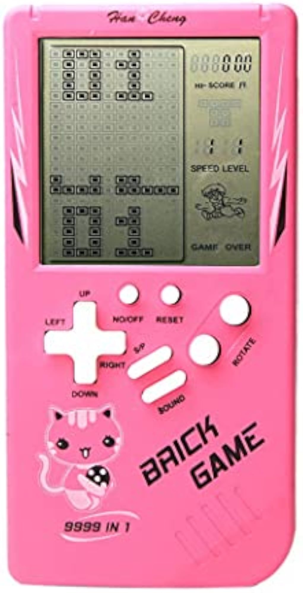 Retro Big Screen Brick Game Console 9999 in…