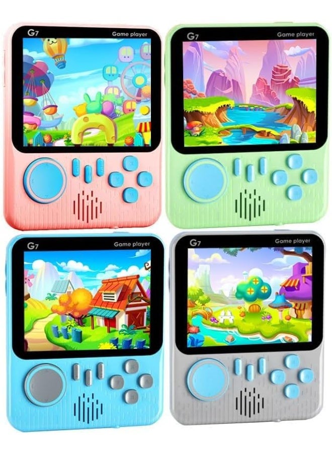 Compare G7 Handheld Retro Video Game Console – 3.5Inch LCD Screen, 666 BuiltIn Classic Games, TV Output Support, UltraThin Portable Design, Perfect Gift for Kids Pink at KSA Price