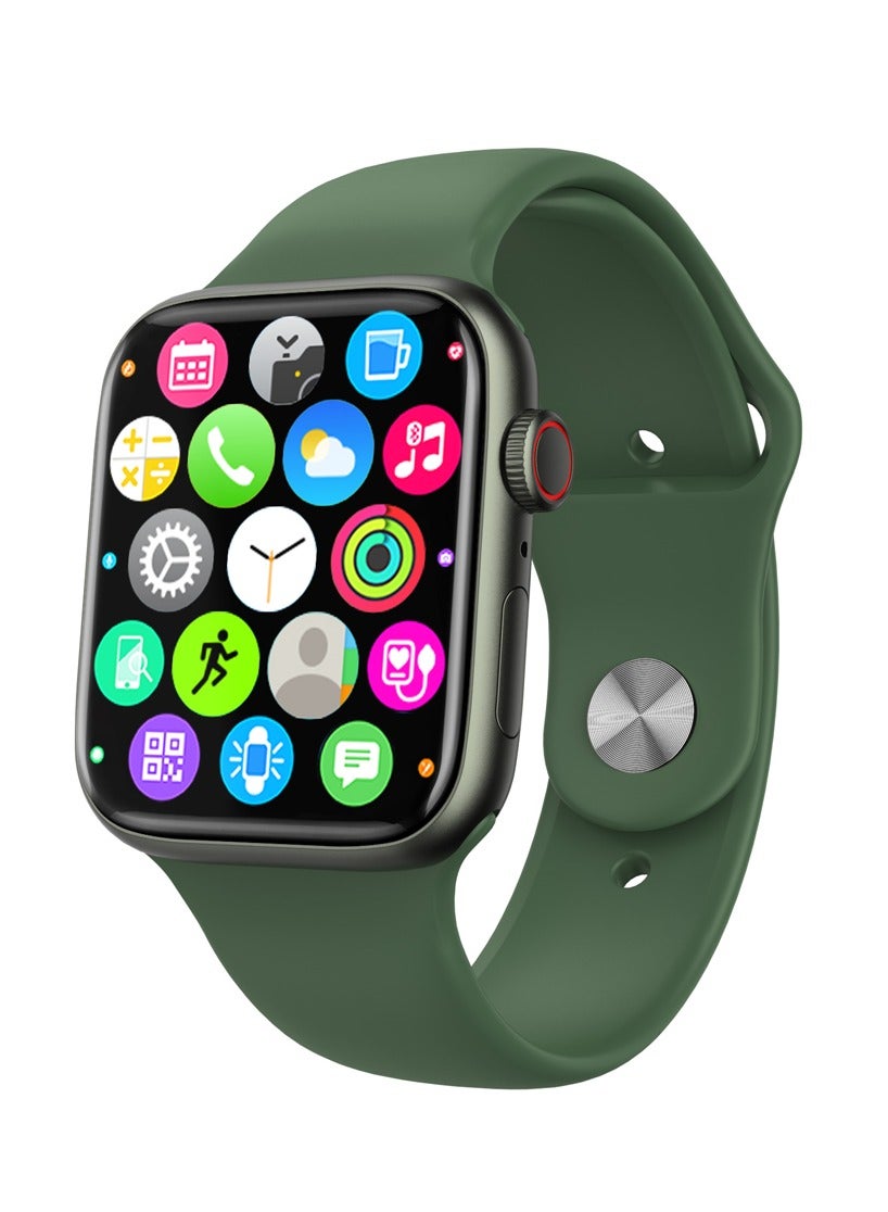 Compare IW8 PRO smart watch1.99 inch IPS full touch screenwireless chargingsupport NFCblood oxygen heart rate detection at KSA Price
