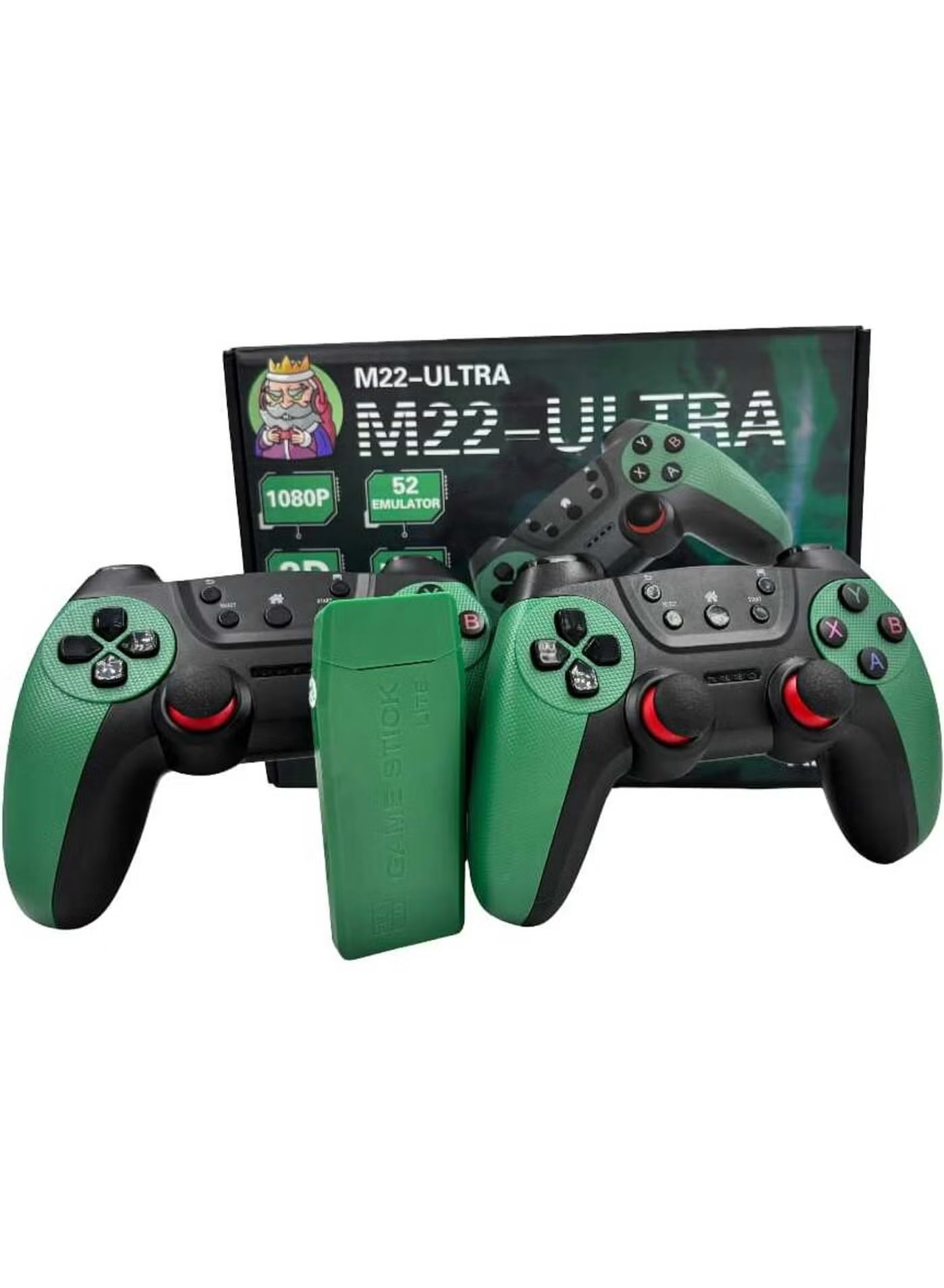 M22 Ultra Game Console Retro TV Stick, 64GB…