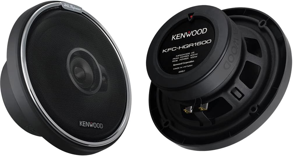KENWOOD KFC-HQR1600 16cm 3-Way Coaxial Speaker -…
