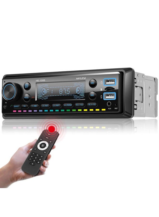 Single Din Car Stereo Marine Radio Bluetooth…