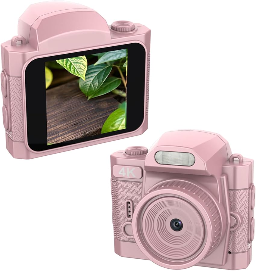 Vbestlife Tiny Digital Camera 64MP 4K Keychain…