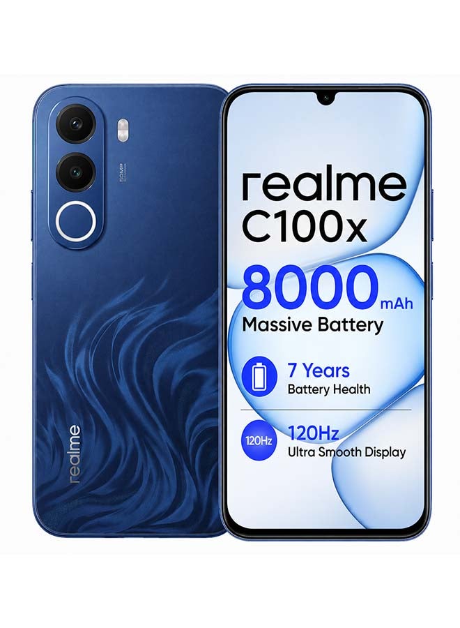 C100x 4G Dual SIM Deepblue Tides 4GB RAM…